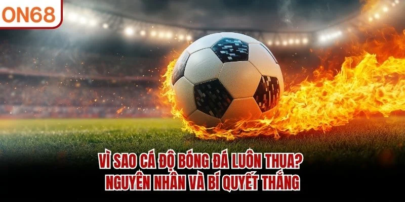 Vì Sao Cá Độ Bóng Đá Luôn Thua